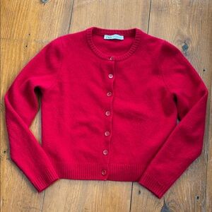 ZARA red sweater medium